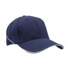 Cap - mod. 4013:Navy, Cotton, White